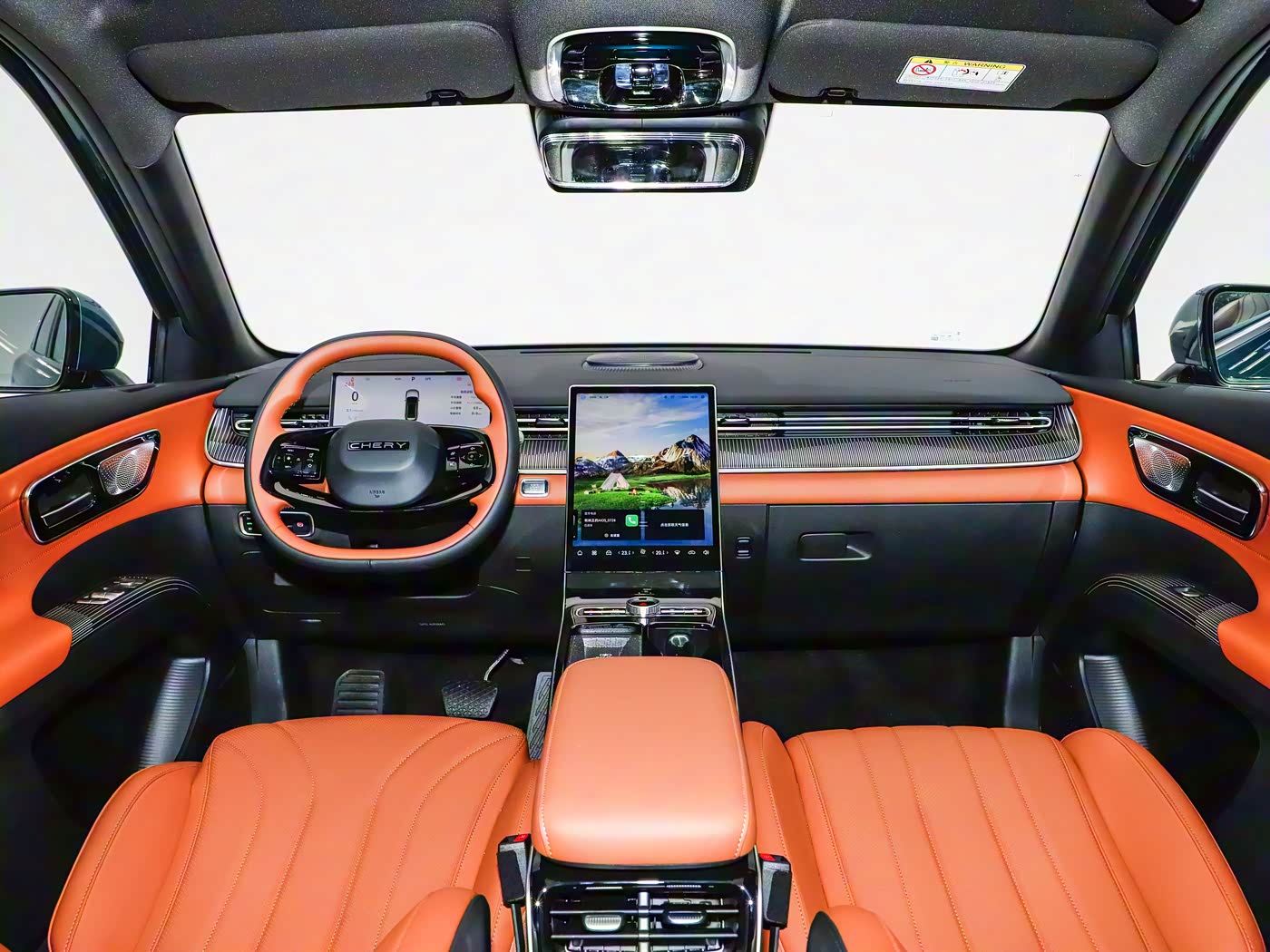 Interior do novo Tiggo 8