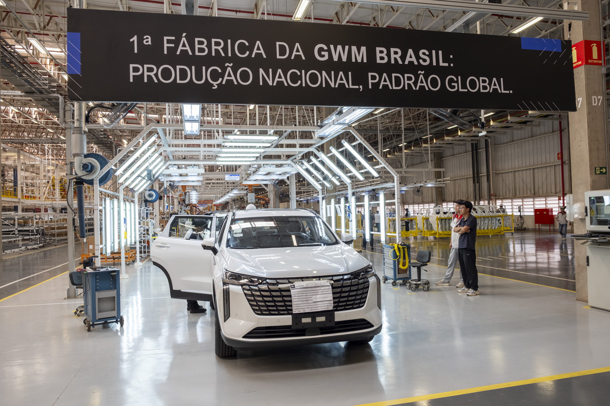 Fábrica da GWM no Brasil