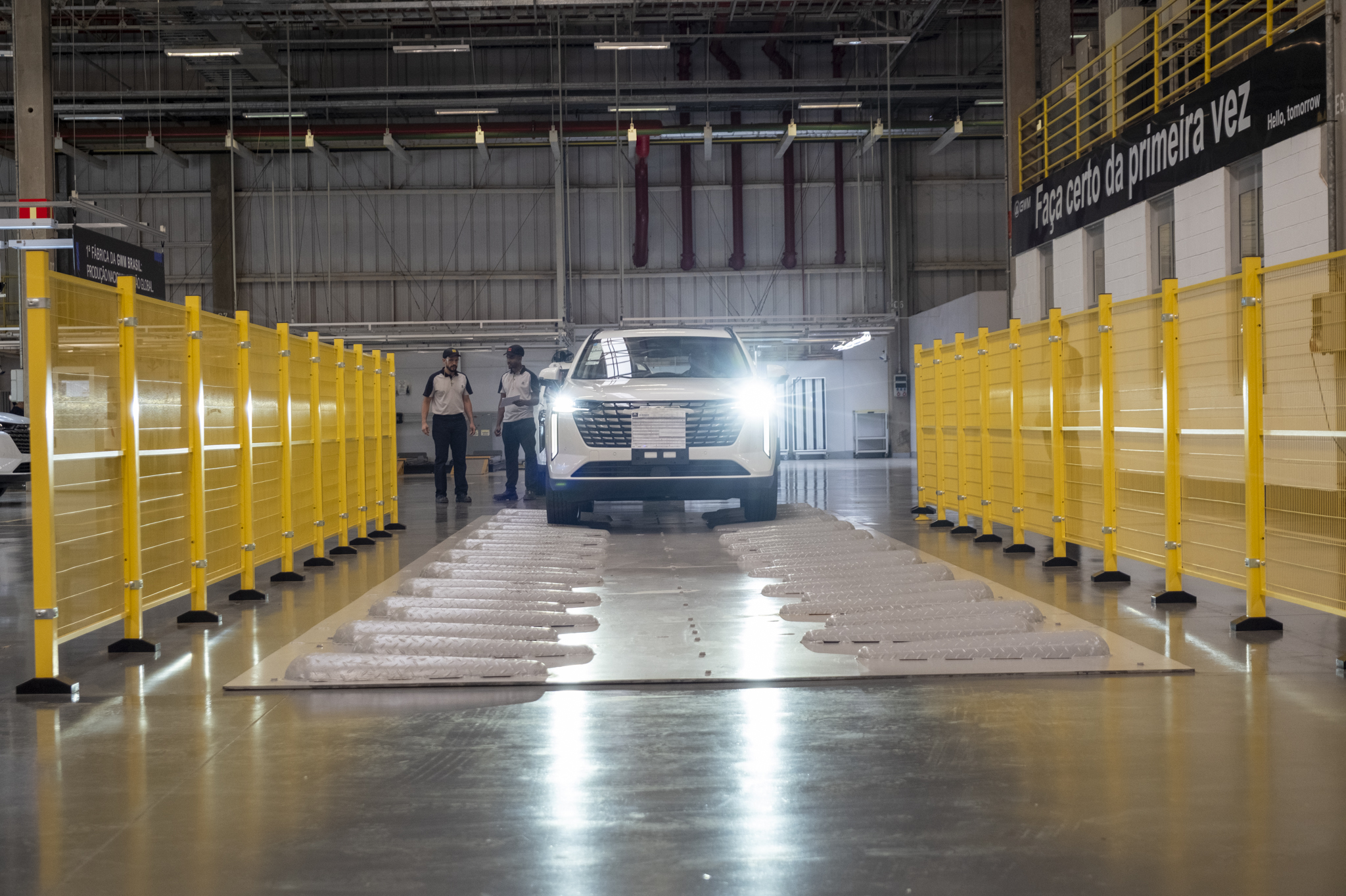 Fábrica da GWM no Brasil