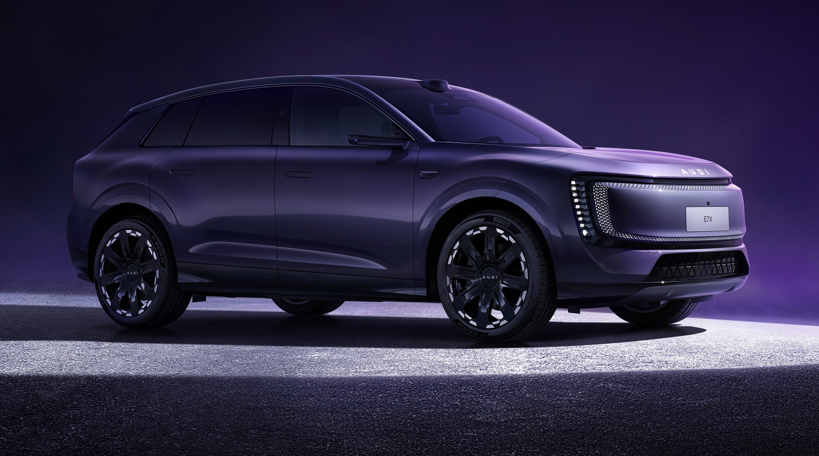 Novo Audi chinês mantém logo sem argolas e é tão grande quanto um Q7