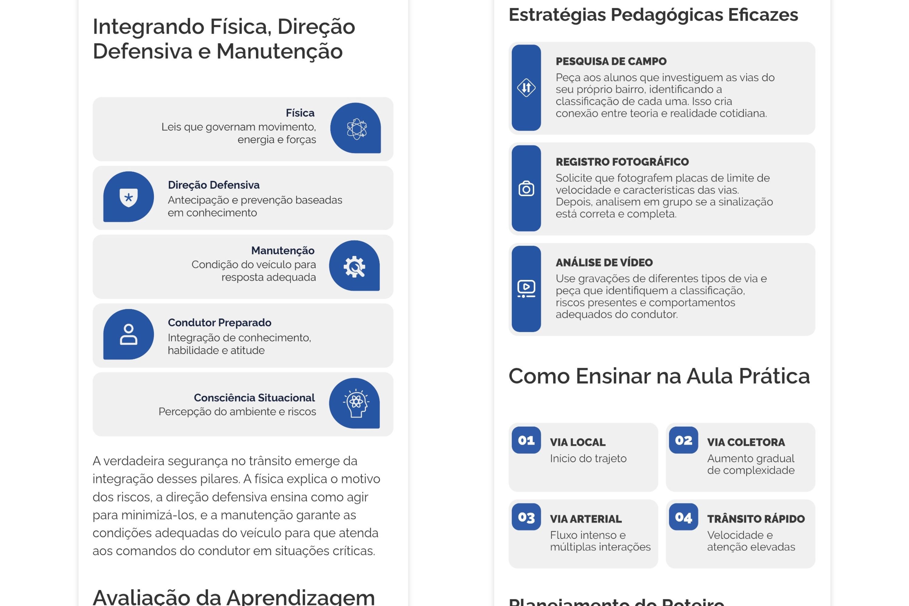 Curso de instrutor de tr&acirc;nsito