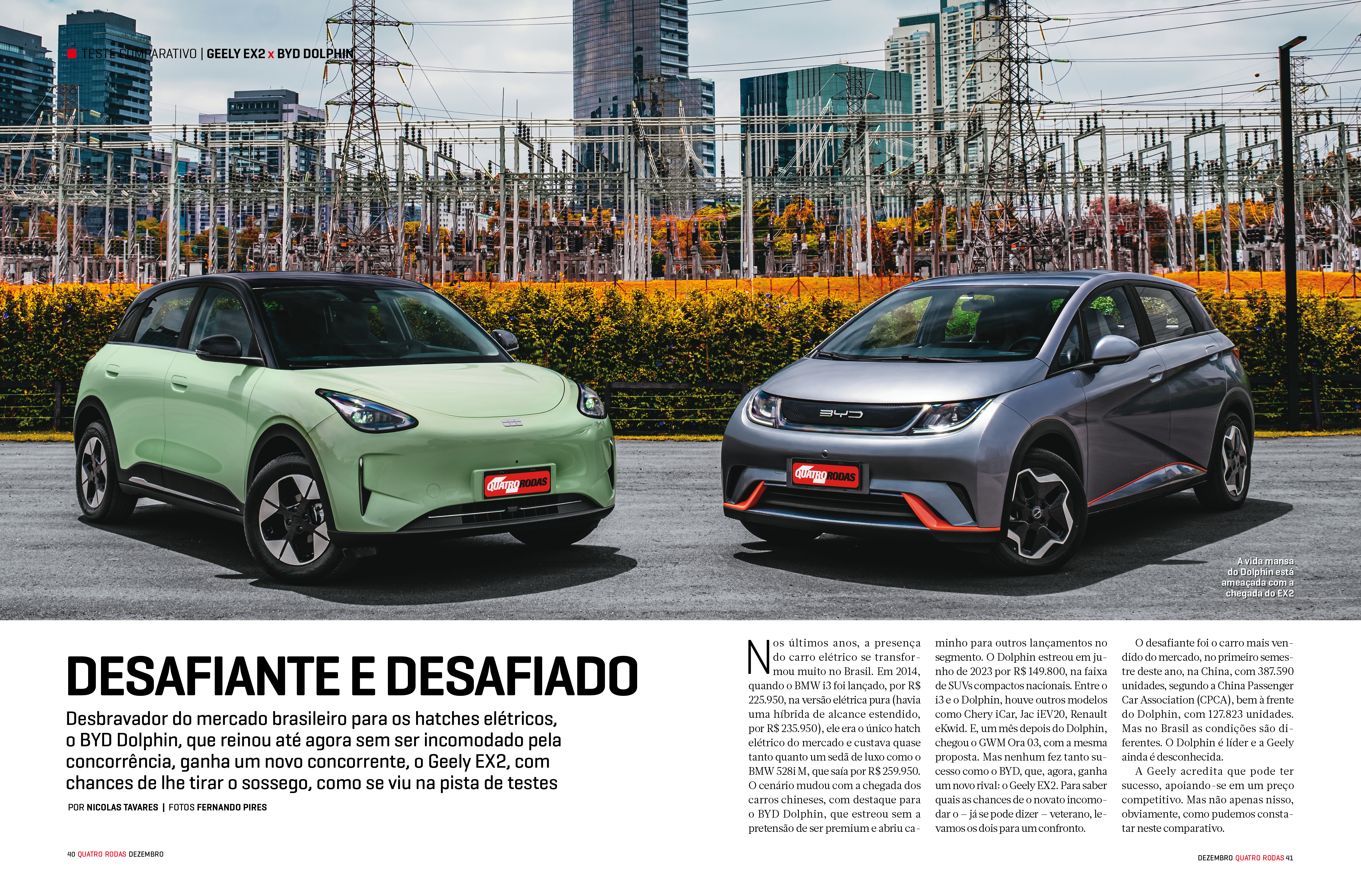 Compara Dolphin e Geely EX2 QR 800