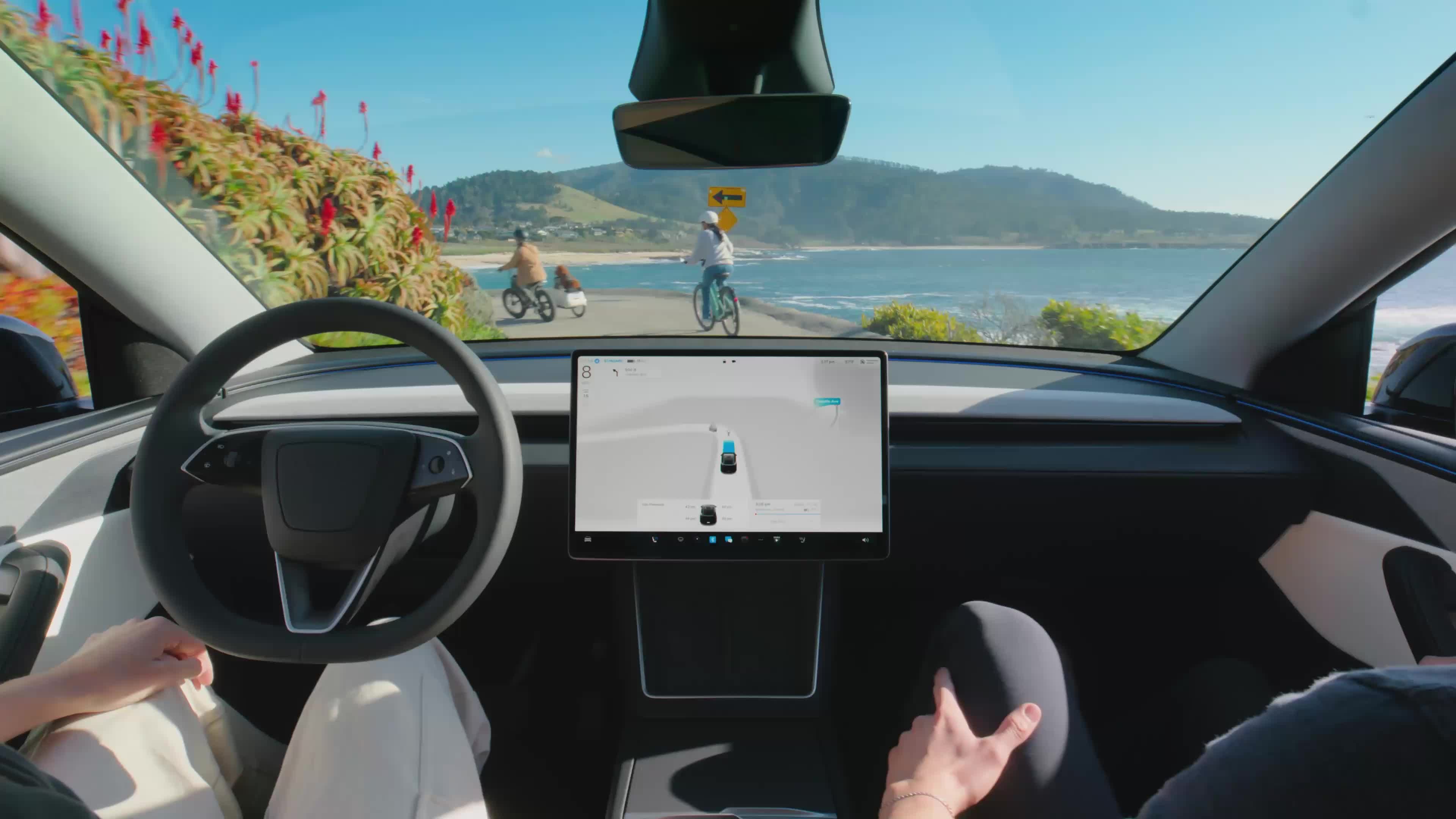 Condu&ccedil;&atilde;o totalmente aut&ocirc;noma (supervisionada) da Tesla ou Full Self-Driving (FSD)