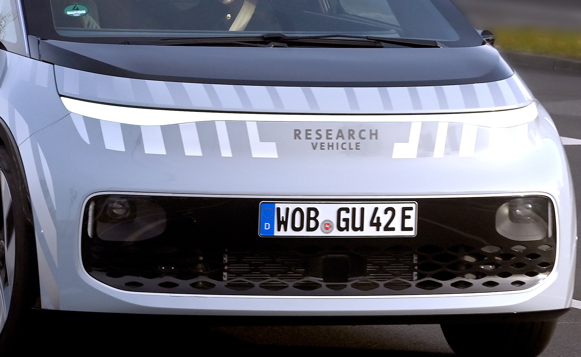 Gen.Urban sendo testado nas ruas de Wolfsburg