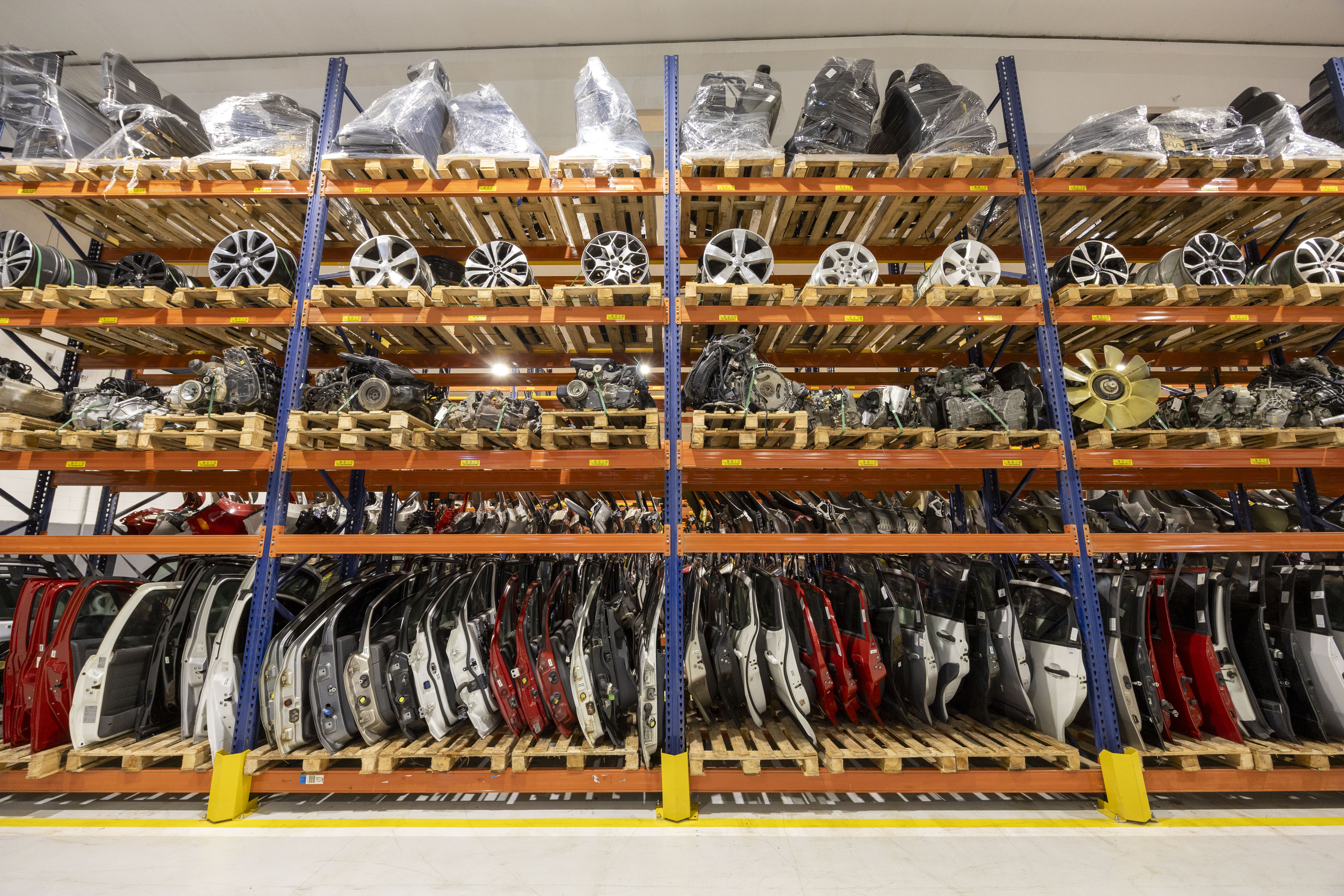 Centro de desmontagem veicular circular autopeças