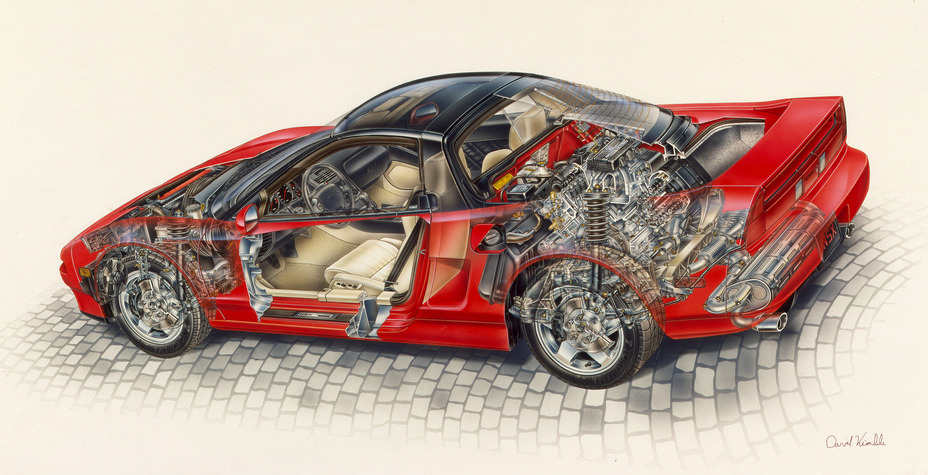 A Honda quer recuperar at&eacute; mesmo a din&acirc;mica original do NSX