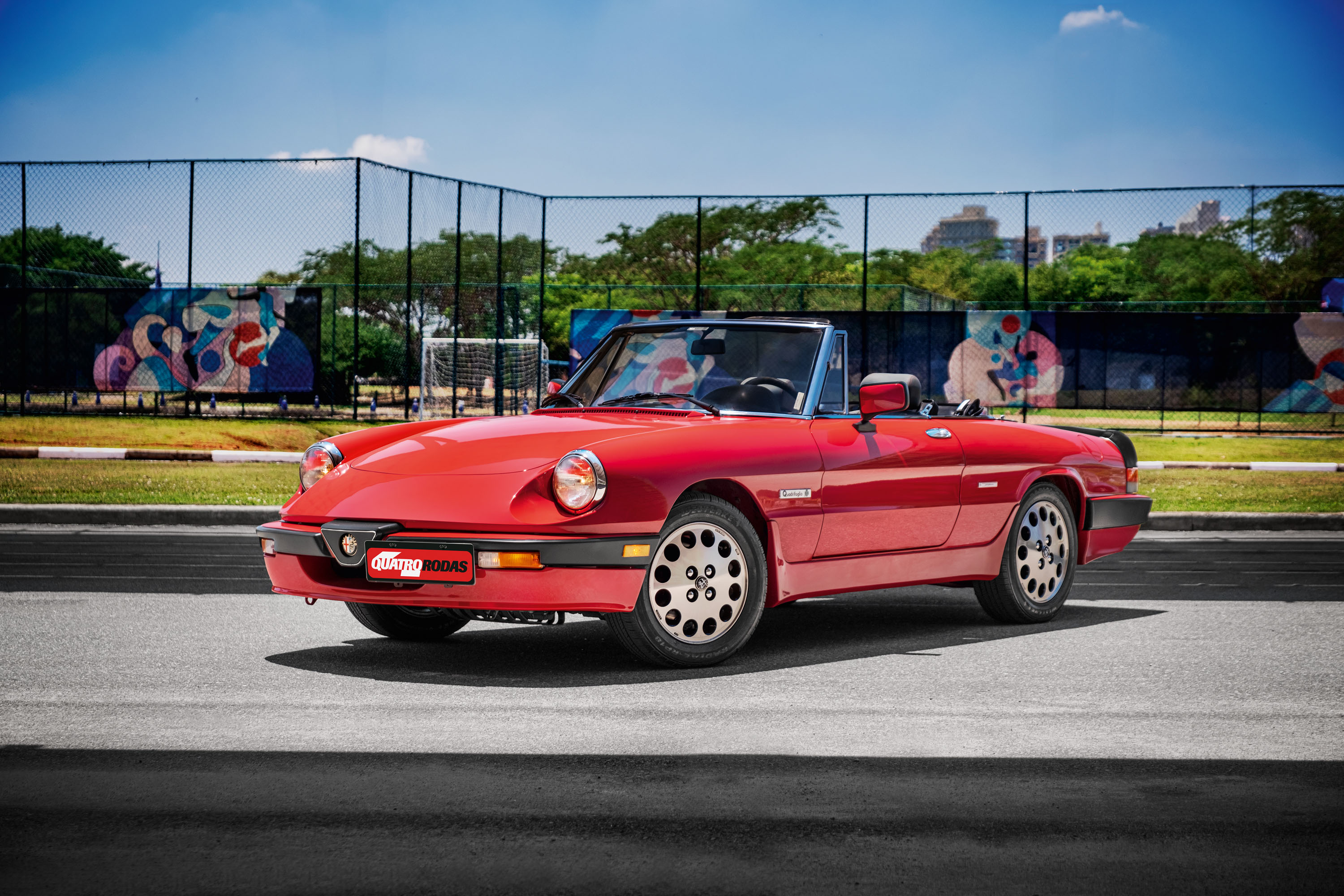 ALFA ROMEO SPIDER 3ª SÉRIE (AERODINaMICA)