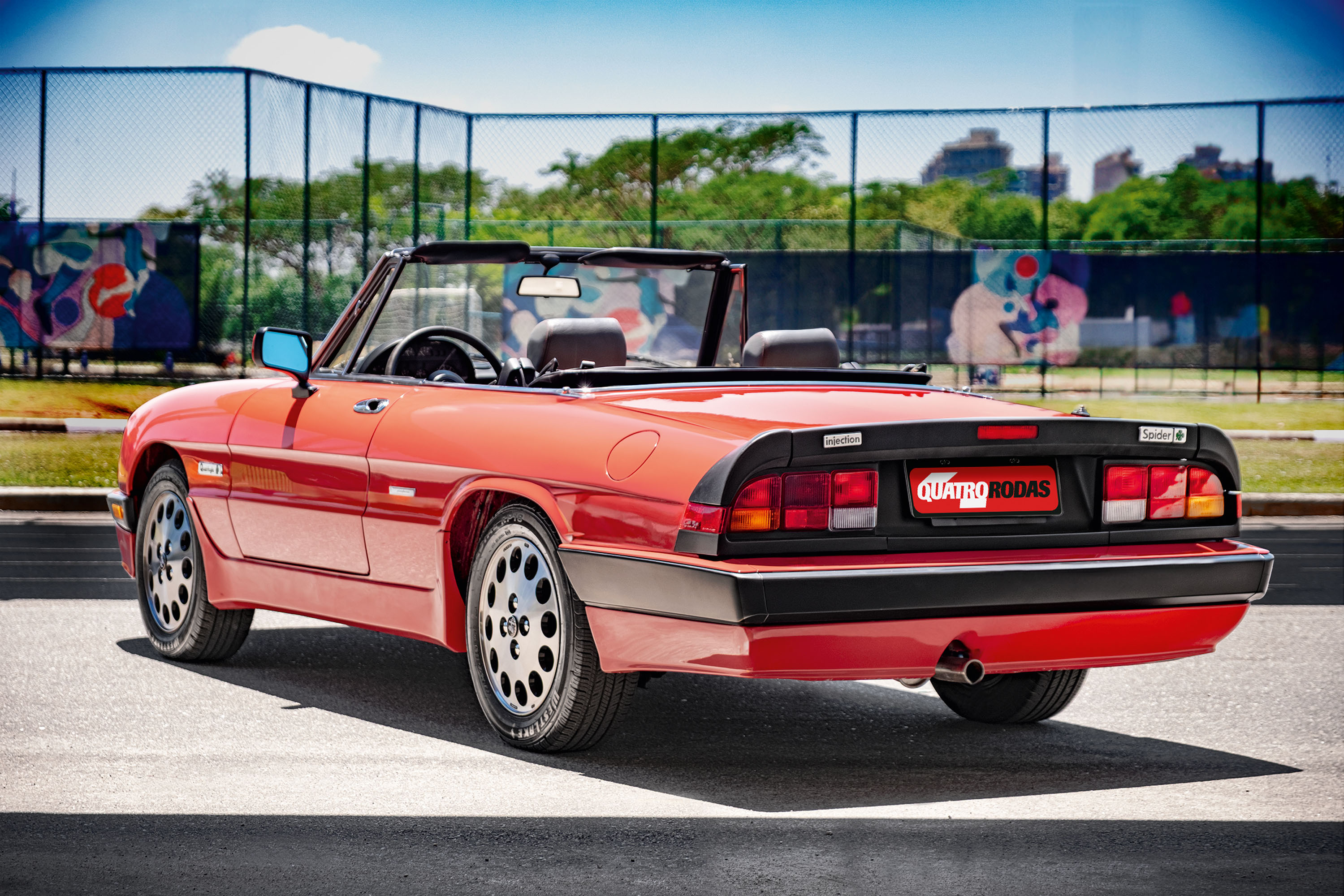 ALFA ROMEO SPIDER 3ª SÉRIE (AERODINaMICA)