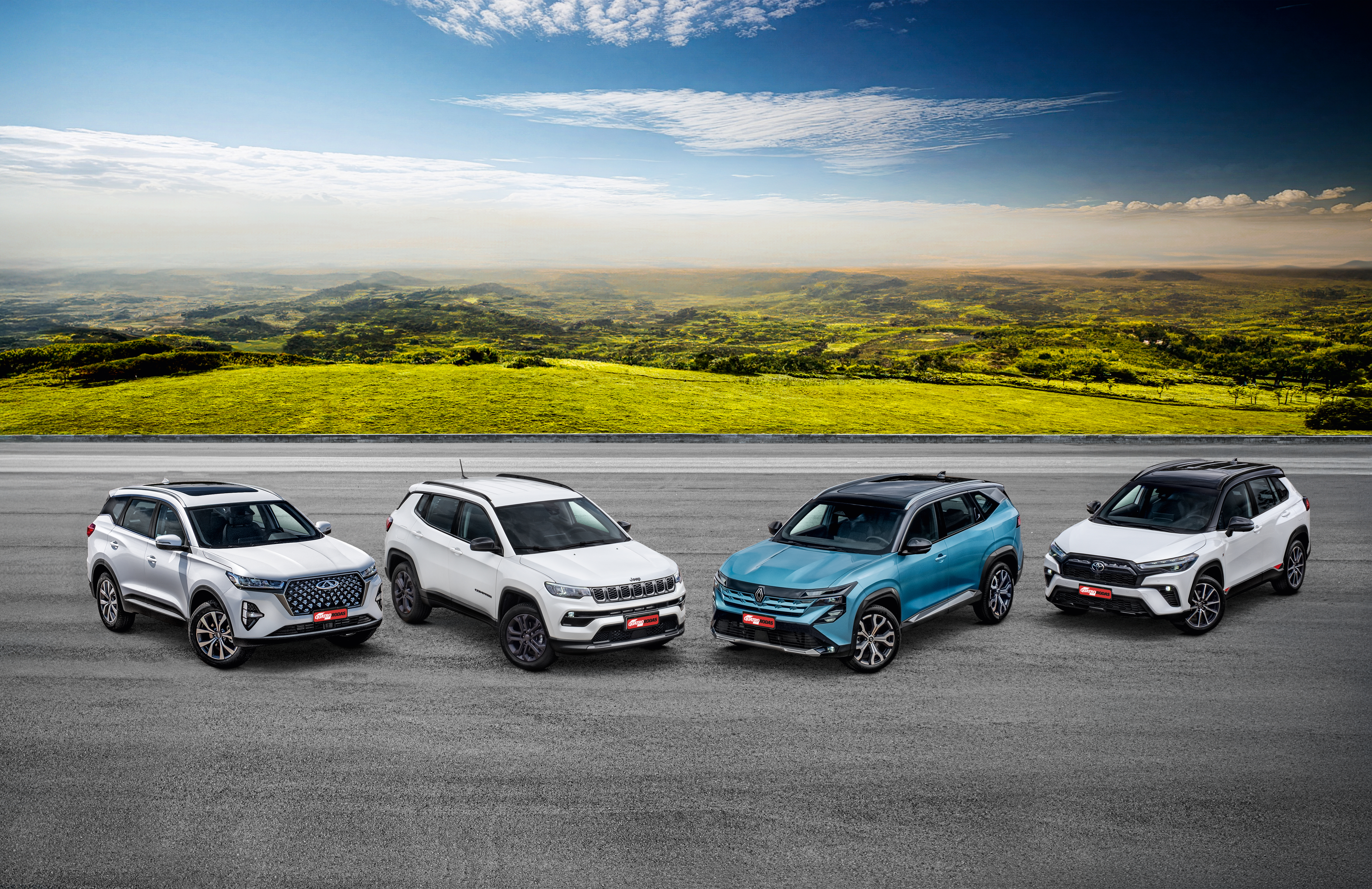 COMPARATIVO | SUVs MÉDIOS