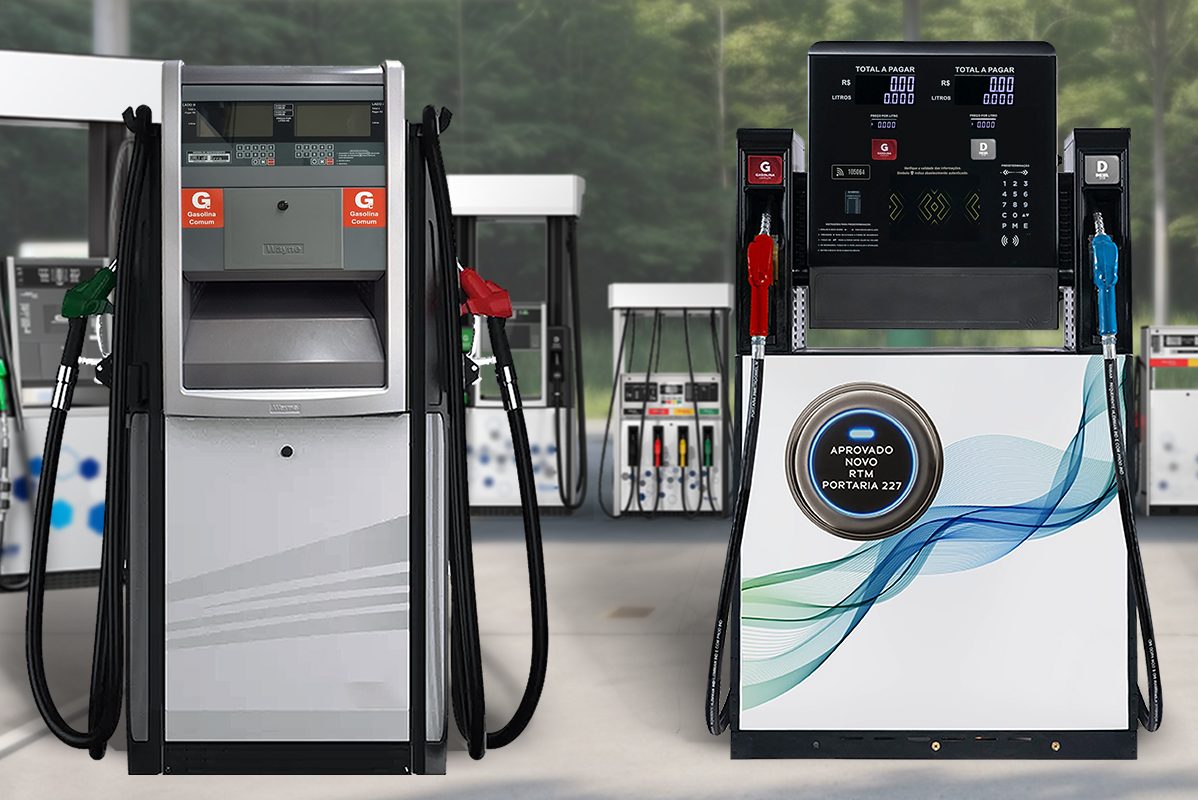 Bombas com sistema antifraude