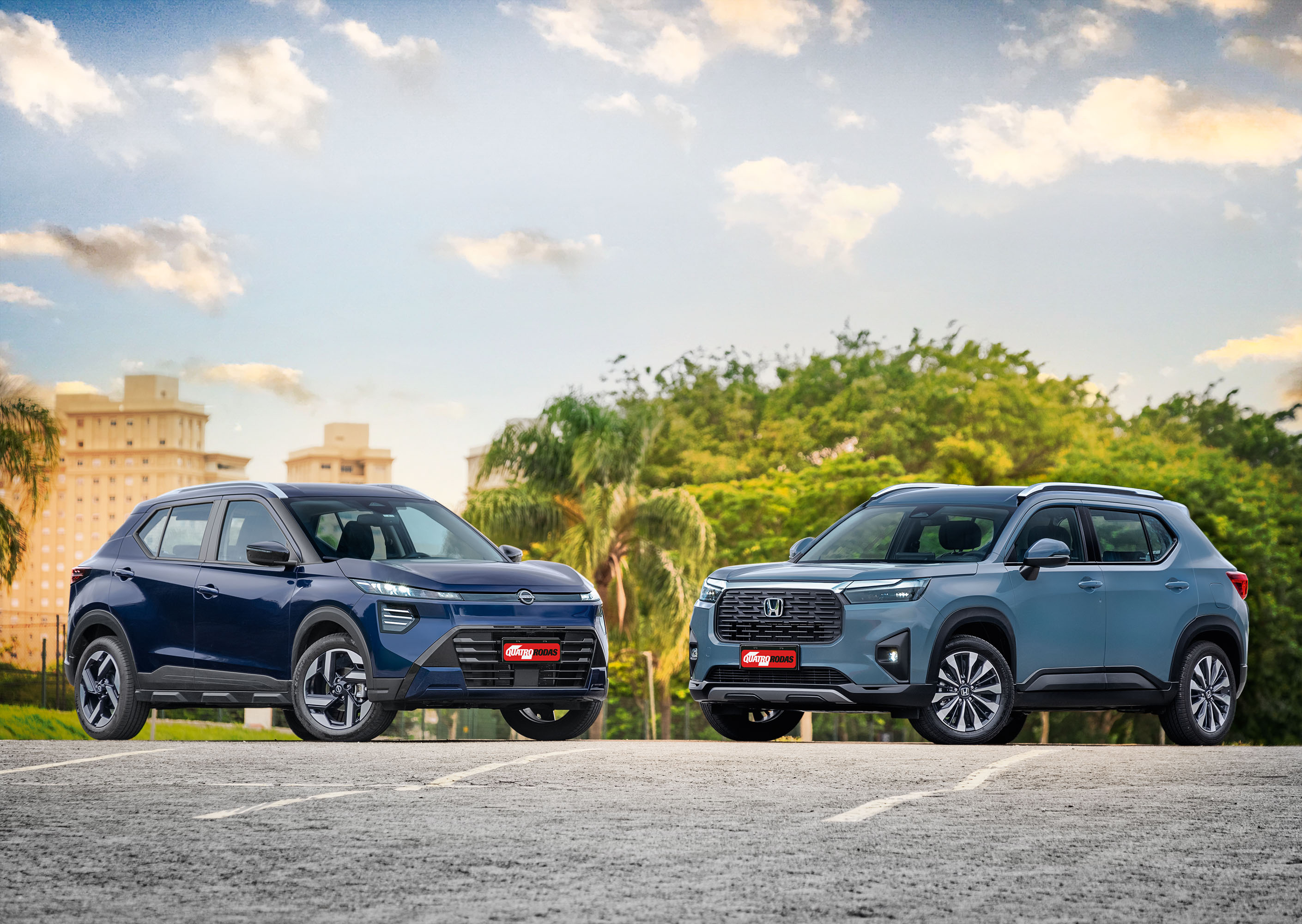 Nissan Kait é melhor que o Honda WR-V? Comparamos os novos SUVs de entrada