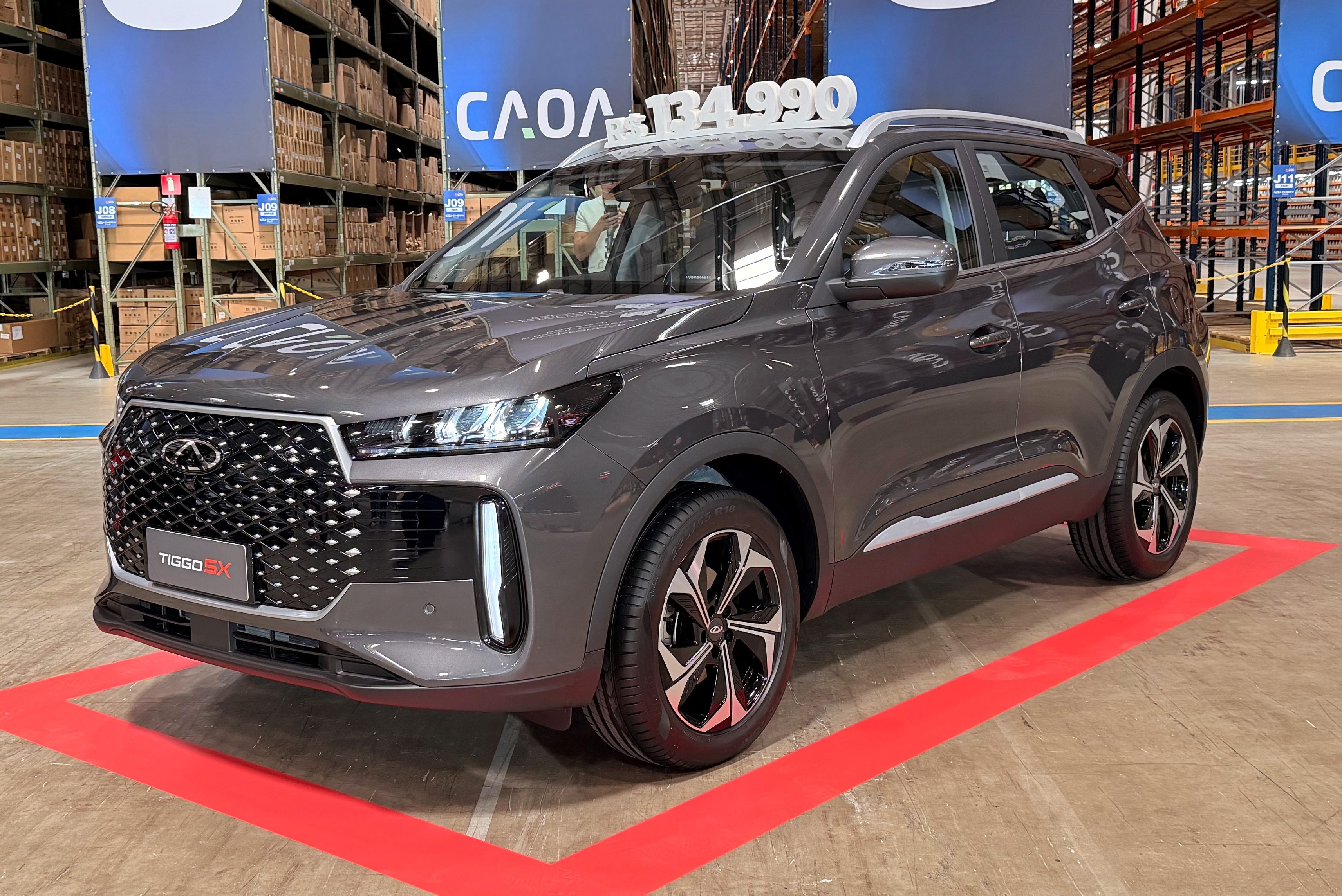 Caoa Chery Tiggo 5X 2027 estreia com novo visual e custa a partir de R$ 119.990