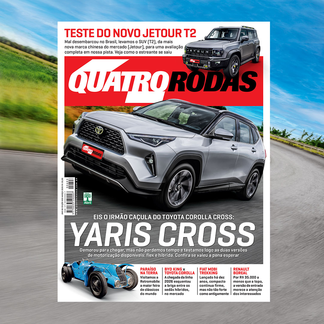 QR de março: testamos as motorizações híbrida e flex do novo Toyota Yaris Cross