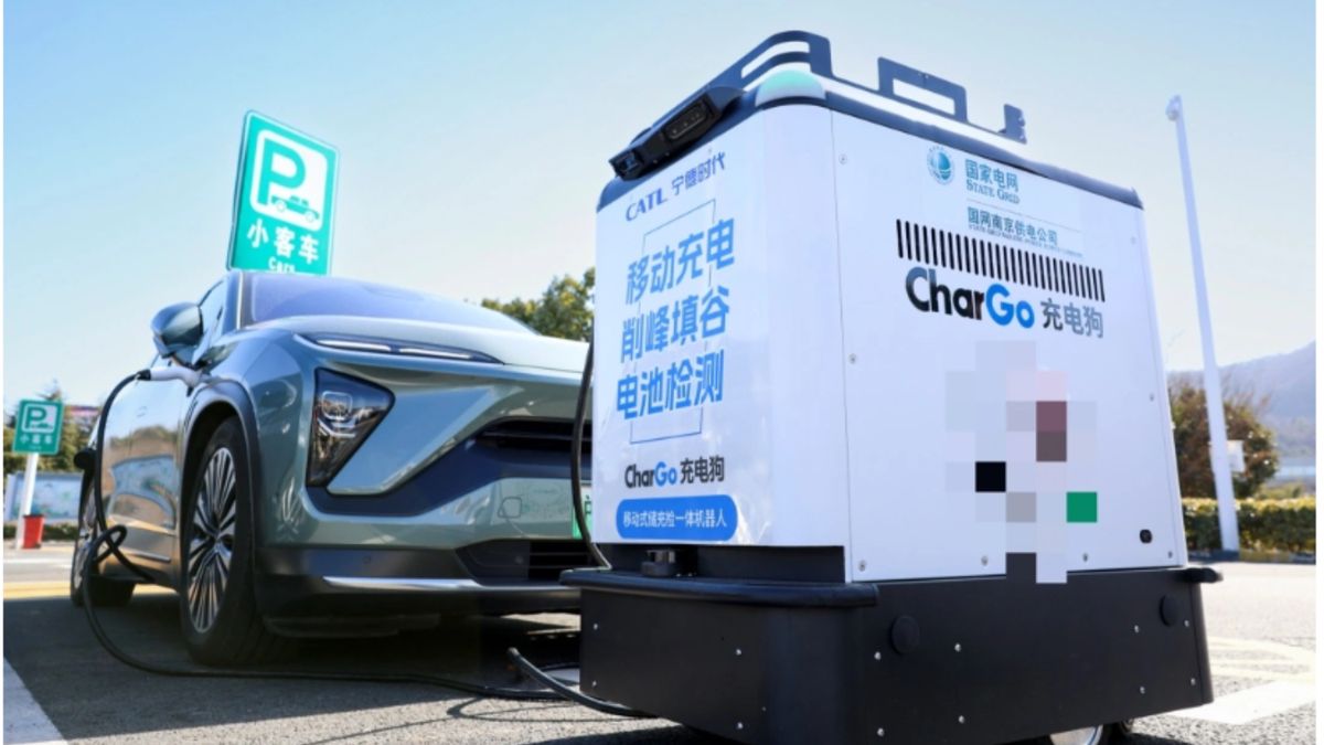 Carregador Robo Carro elétrico Chargo Eraergy