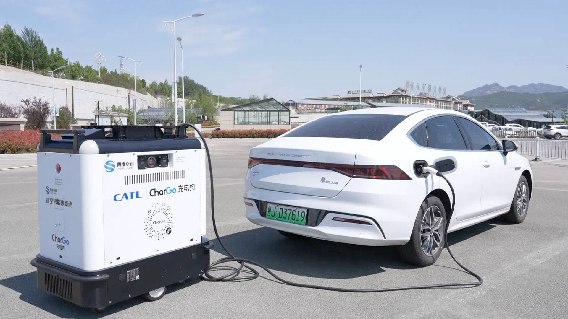 Carregador Robo Carro elétrico Chargo Eraergy