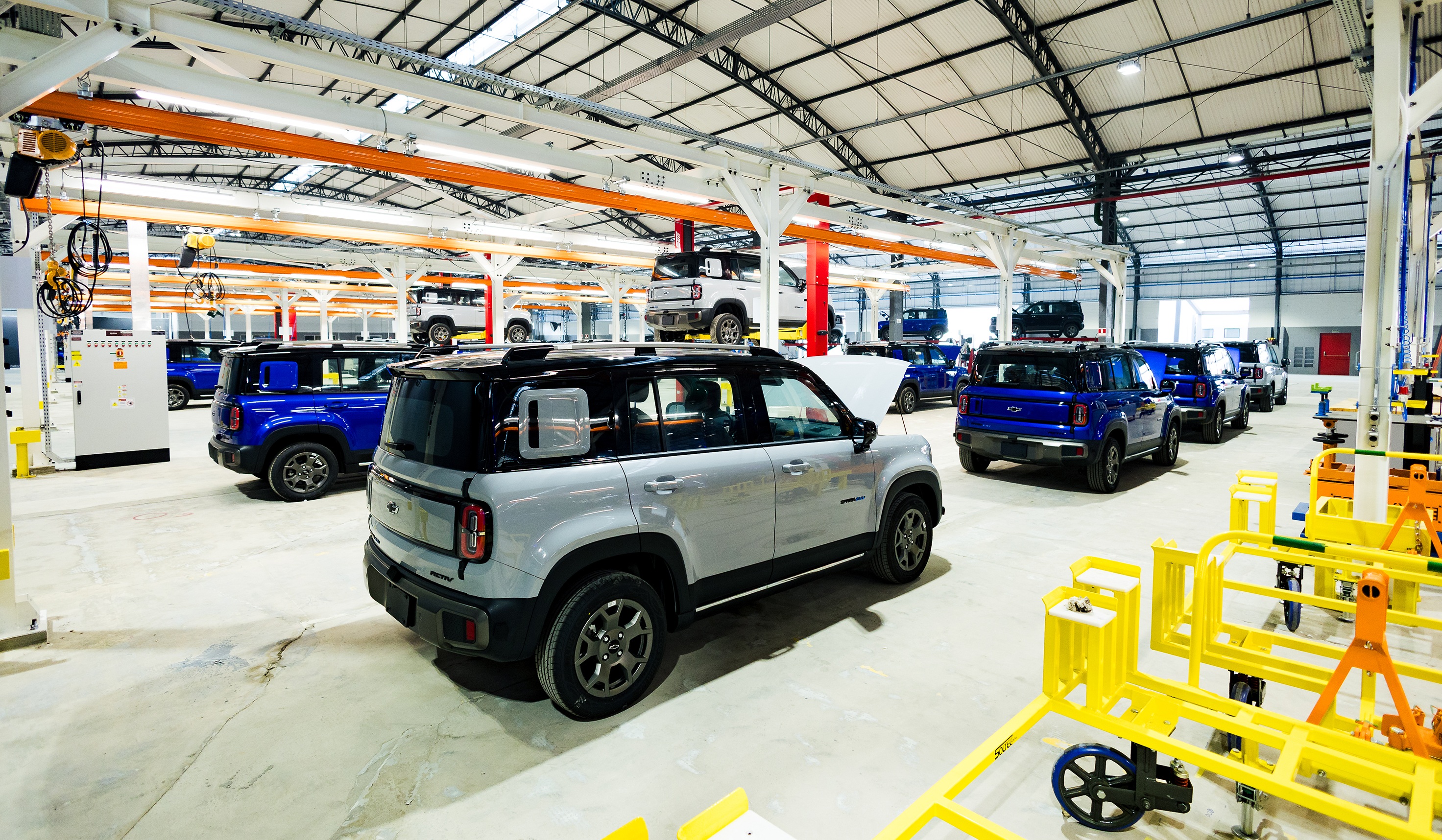 Chevrolet Spark EUV na Planta Automotiva do Ceará (PACE)