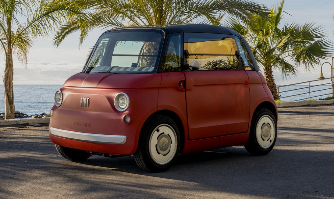 Fiat Topolino 2026 também aposta em telas, mas do seu jeito