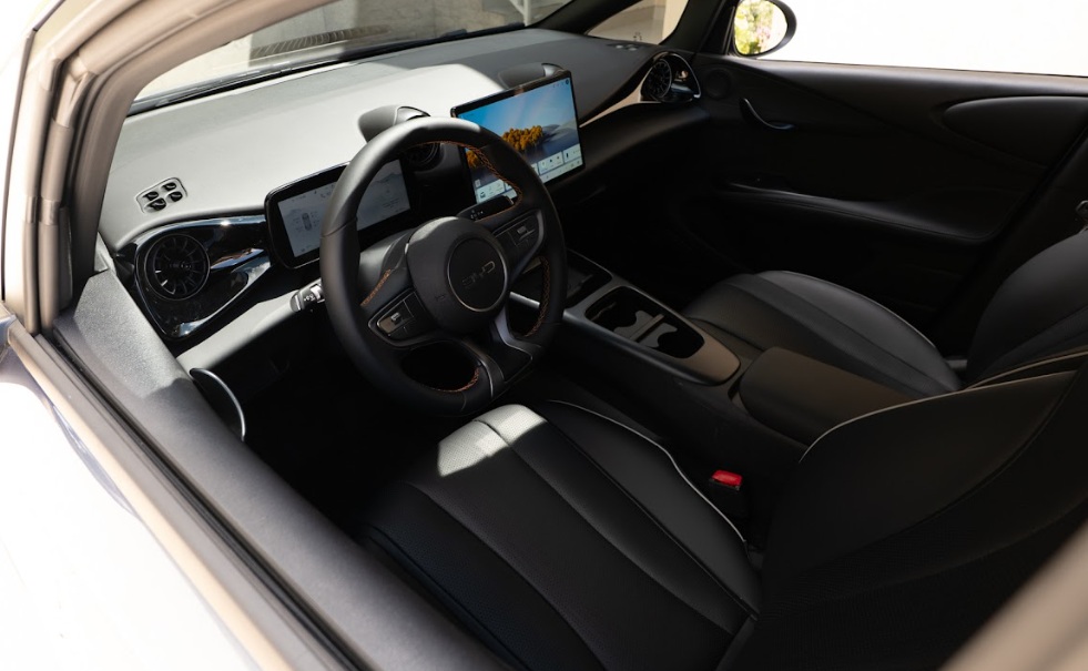 Interior do BYD Dolphin Special Edition