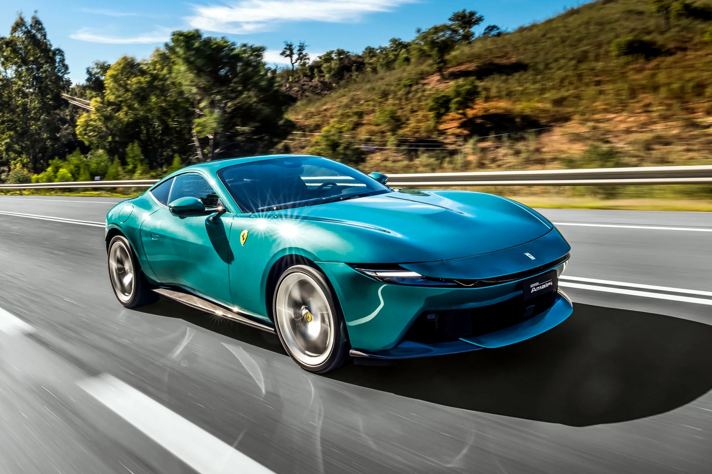 Ferrari Amalfi: aceleramos o sucessor da Roma com motor V8 biturbo