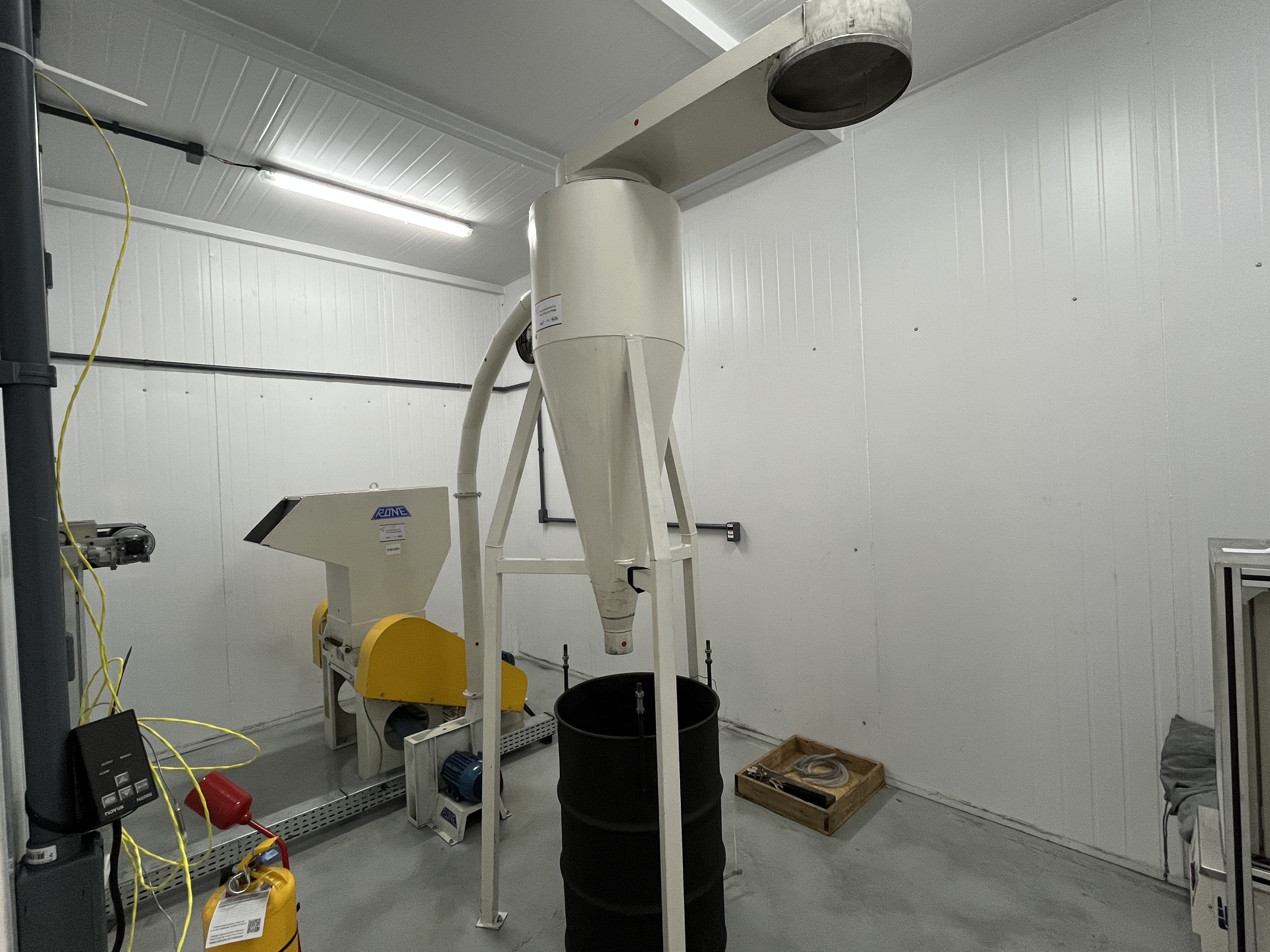 Planta-piloto de reciclagem de baterias Tupy