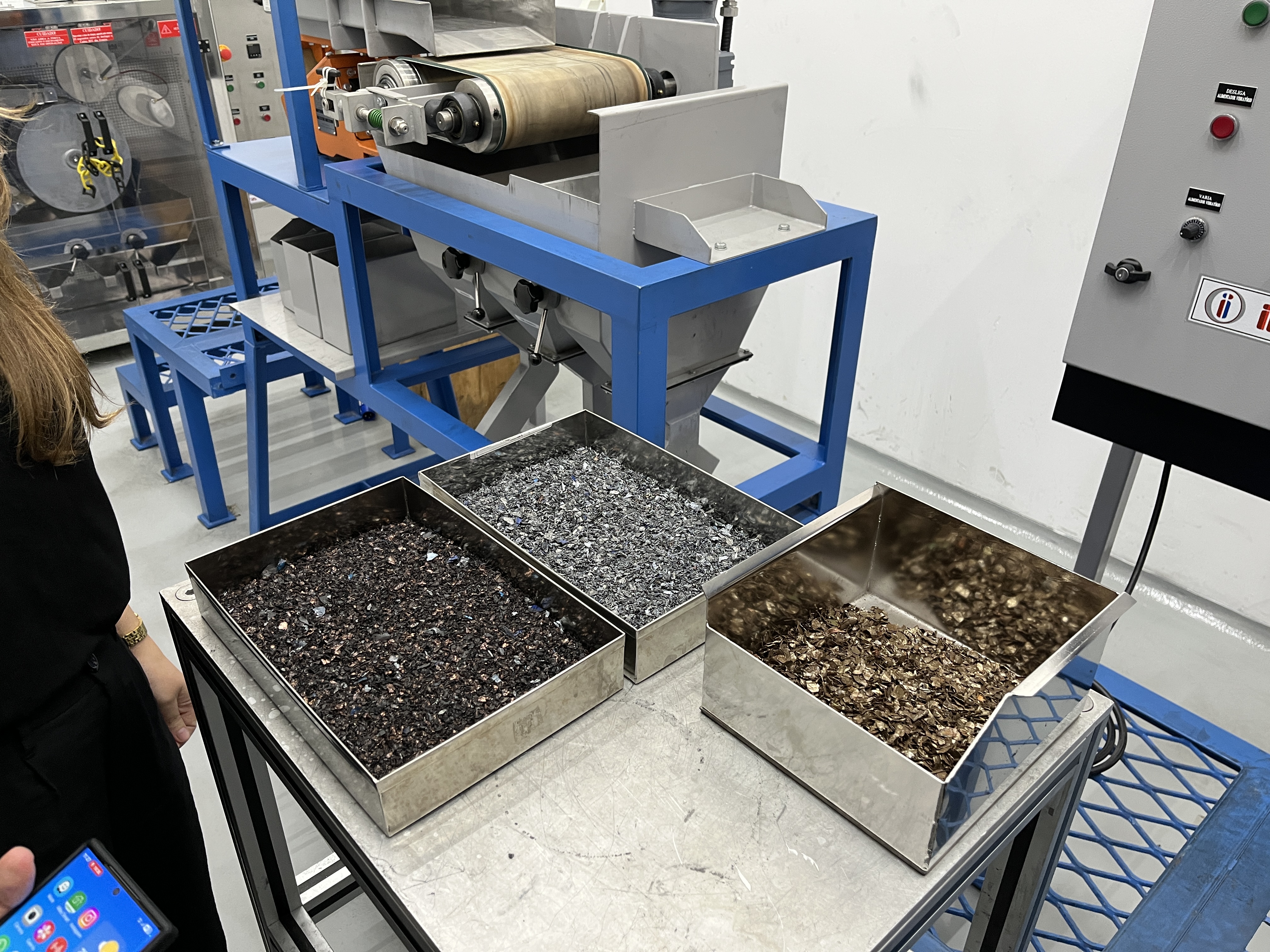 Planta-piloto de reciclagem de baterias Tupy