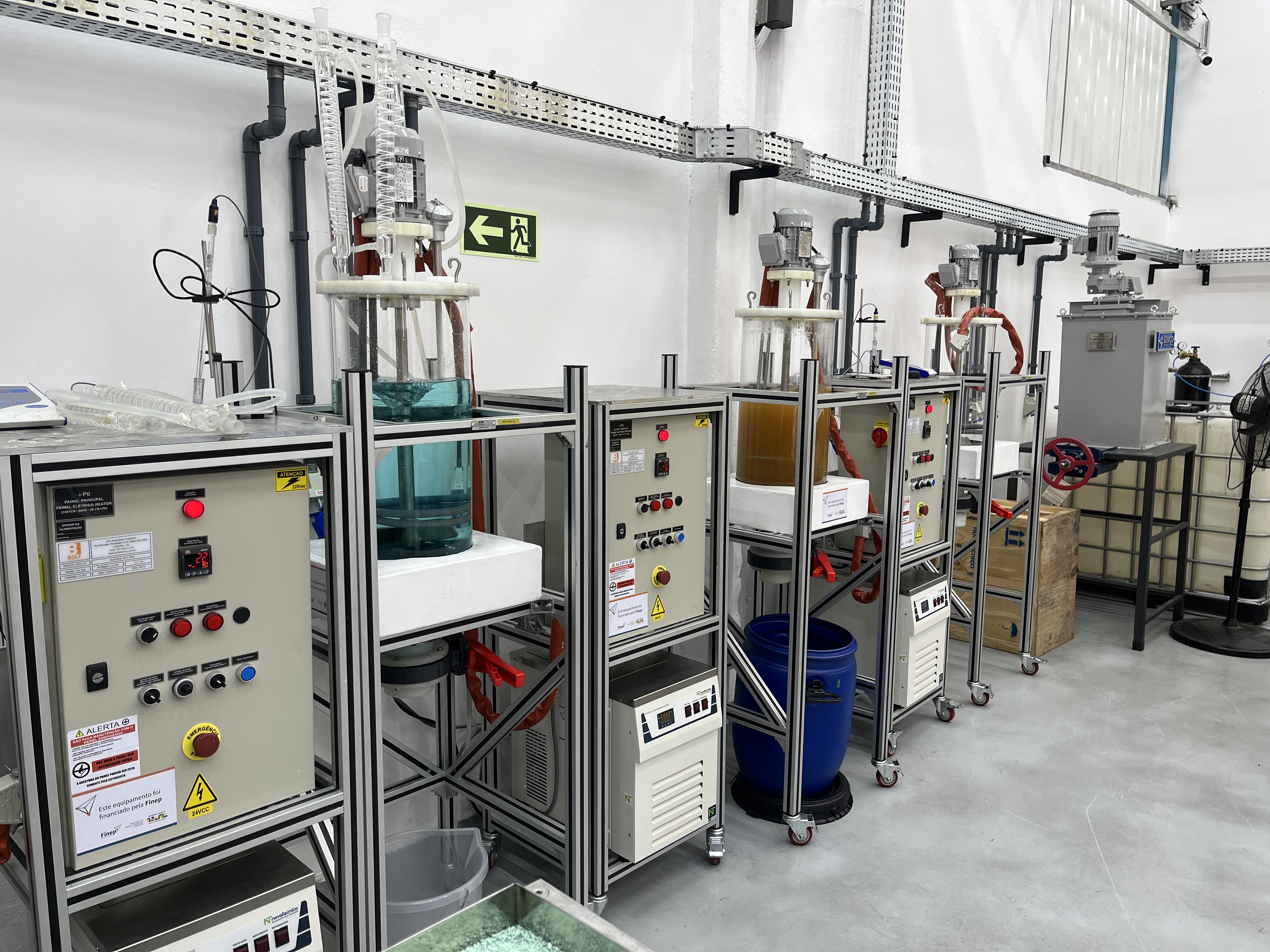 Planta-piloto de reciclagem de baterias Tupy