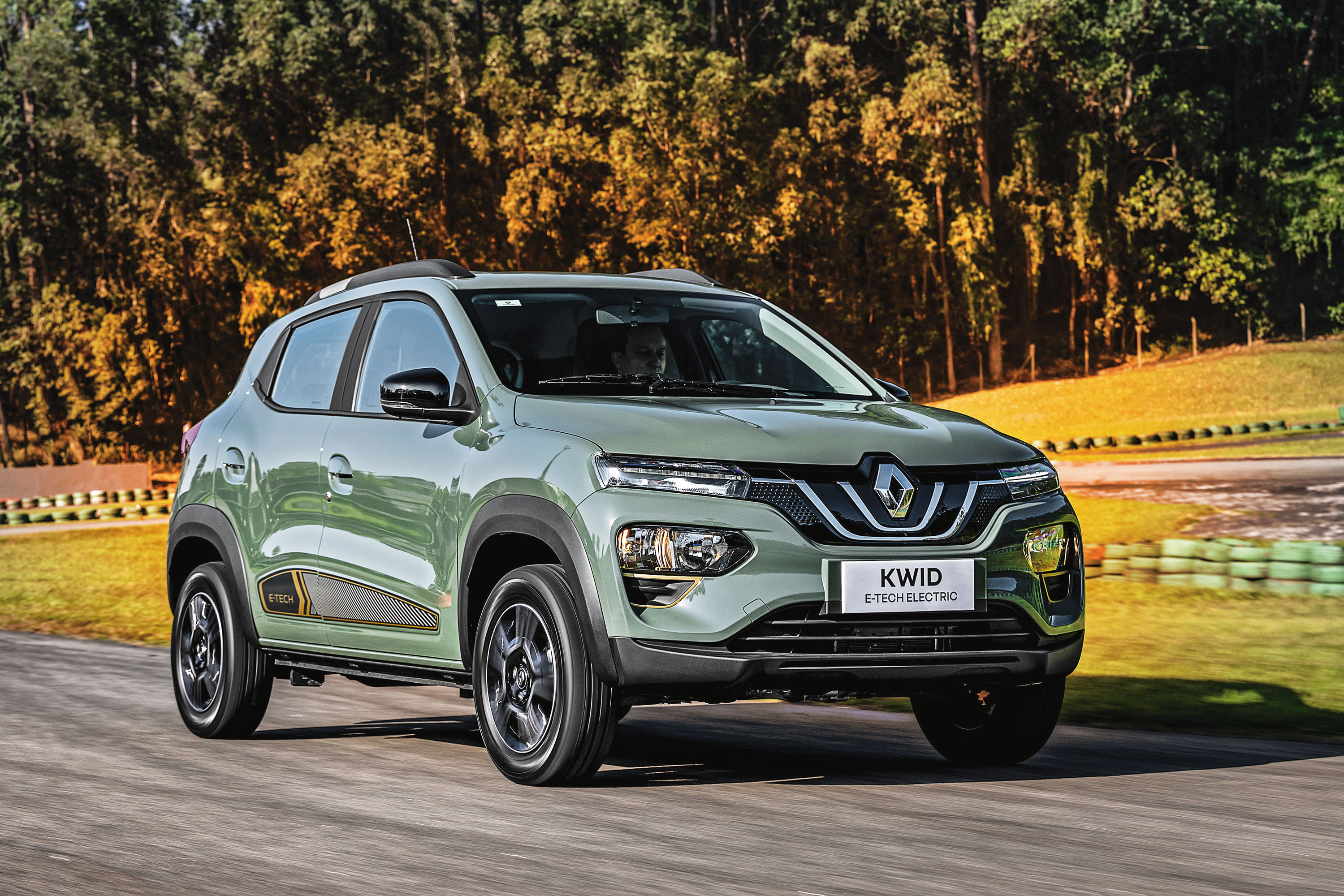 Renault Kwid E-Tech 100% Elétrico. Foto: Rodolfo Buhrer / La Imagem / Renault