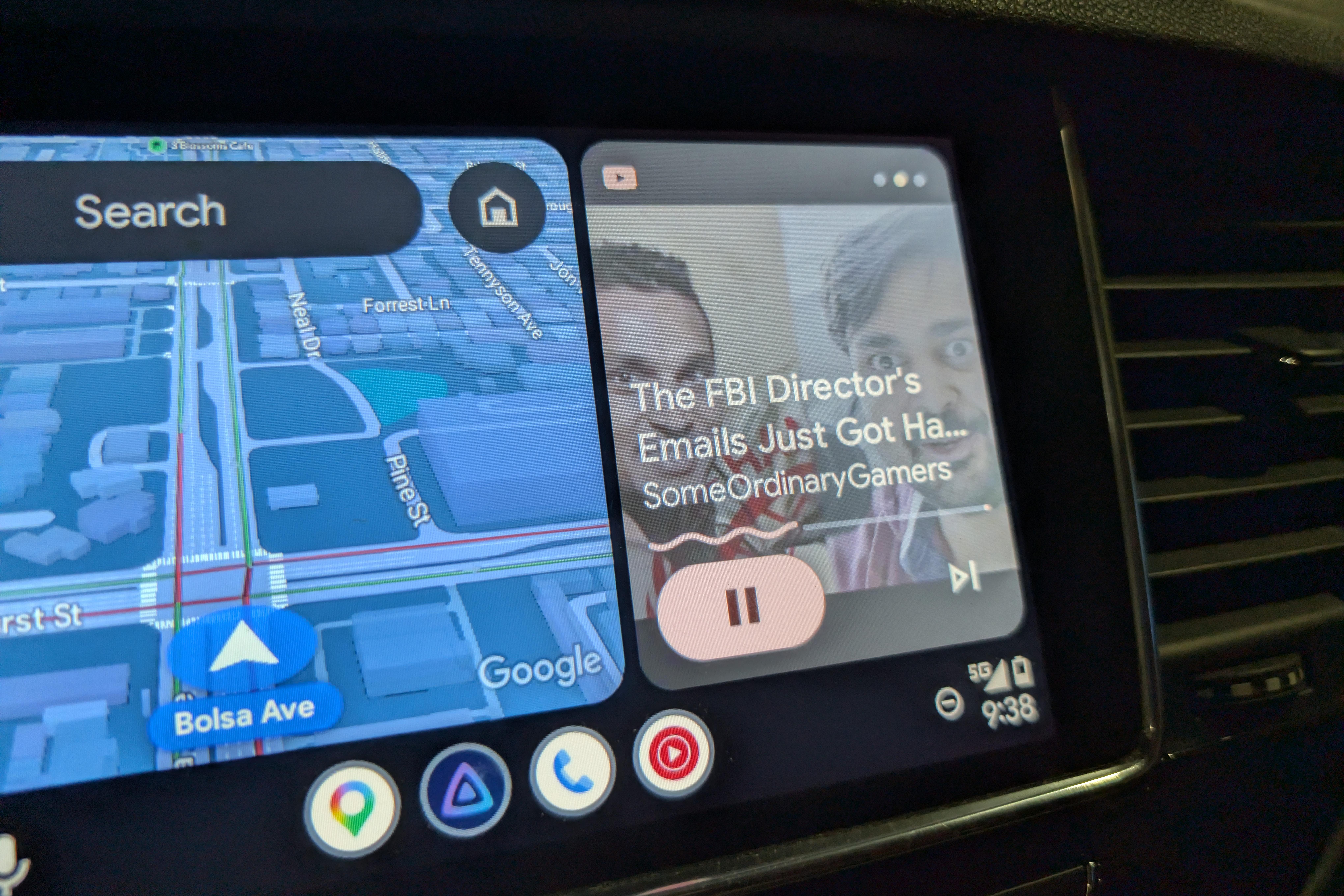 Android Auto YouTube