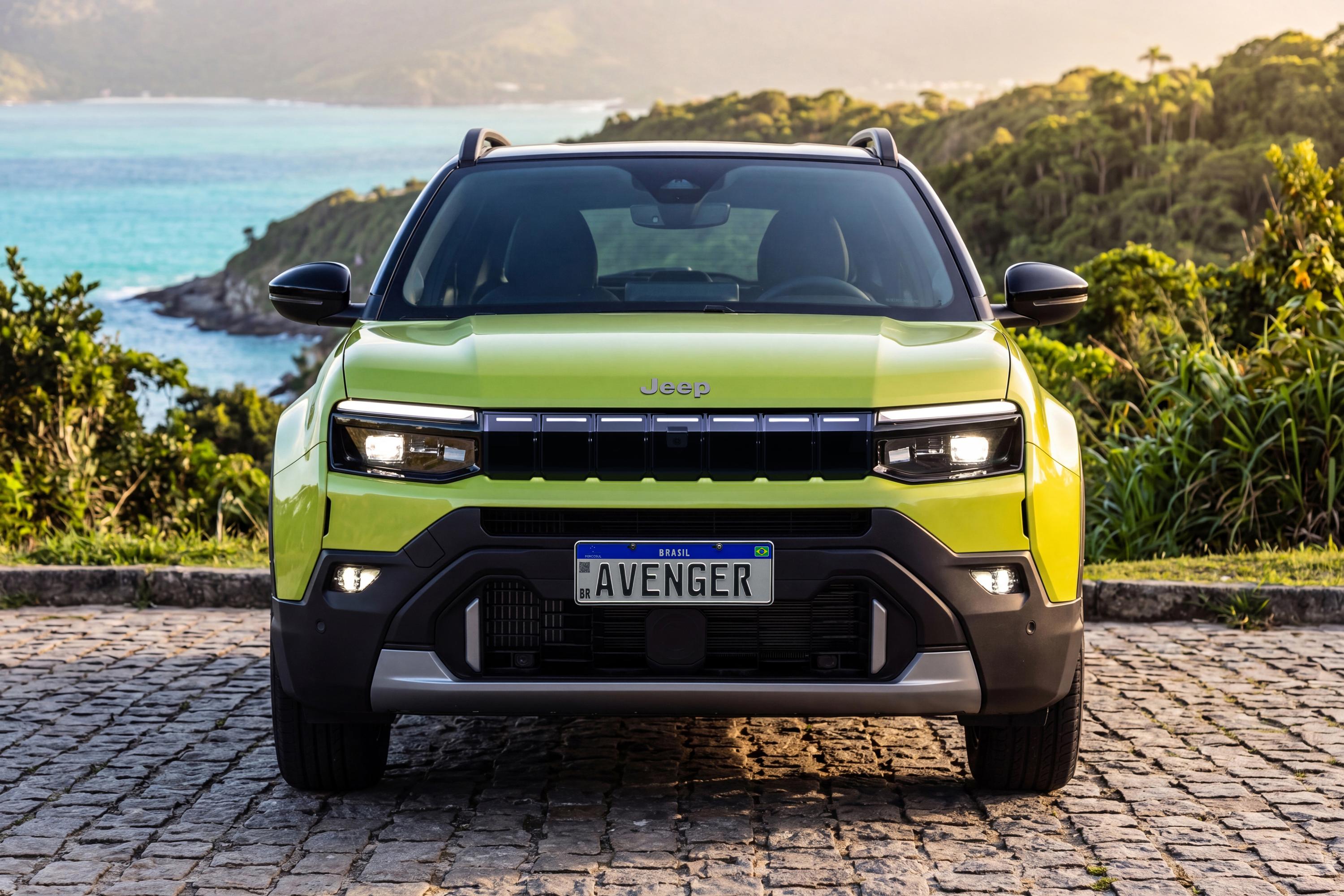 Jeep Avenger 2027 versões frente
