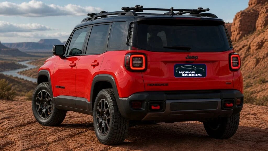 Nova geração do Jeep Renegade será mais quadrada e terá novas opções híbridas