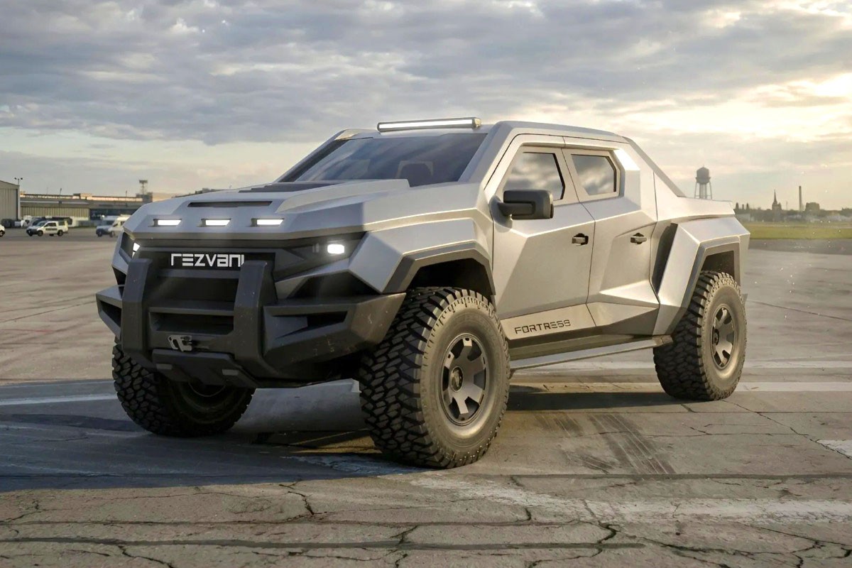 Rezvani Fortress transforma Ford F-150 Raptor em tanque blindado de 862 cv