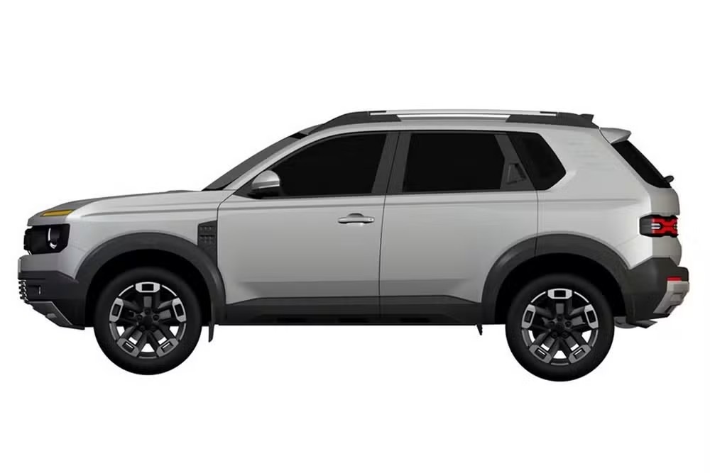 Novo Lada Niva em imagens de registro